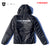 AURA x Bass Brigade Hooded Bazalt Jacket - Black/White
