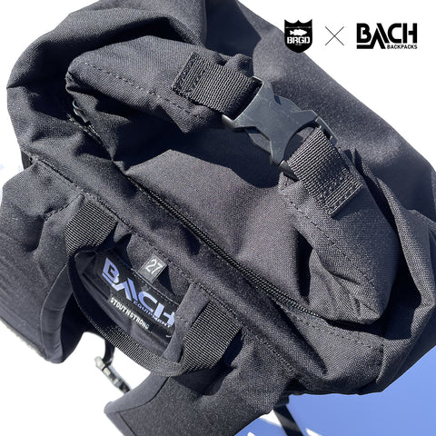 BACH × BASS BRIGADE STOUTIN` STRONG WP27 - Black