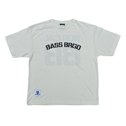 BASS BRGD Arch Tee - Vintage Off White/Black -  Large