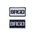 BRGD EMBROIDERY PATCH SET