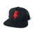Bolt Trucker Hat - Black/Red