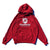 BRGD CLASSIC LOGO HOODIE - RED　S