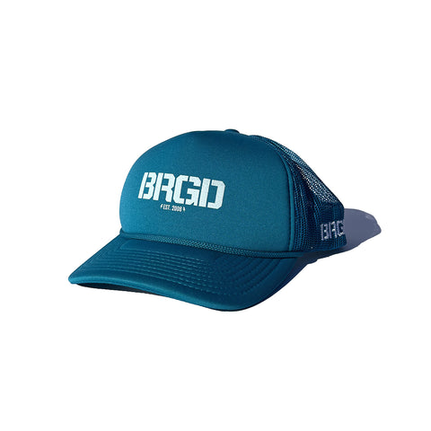 BRGD CLASSIC LOGO TRUCKER CAP - TEAL