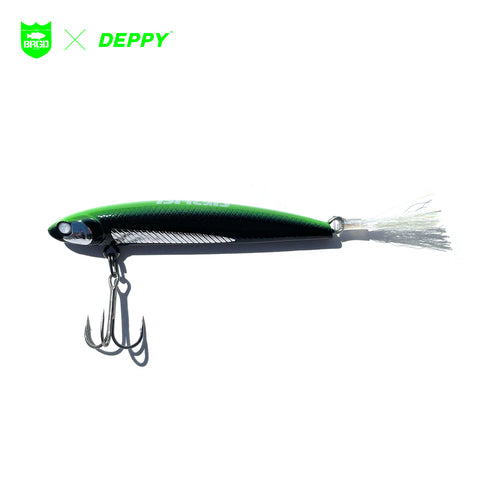 BRGD × DEPPY Collaboration Lure - Black/Neon Green