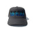 Flame BRGD Logo Trucker Hat - Charcoal/Blue
