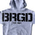 Huge BRGD Hoodie - Grey/Black - M
