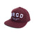 BRGD Arch Snapback Hat - Maroon
