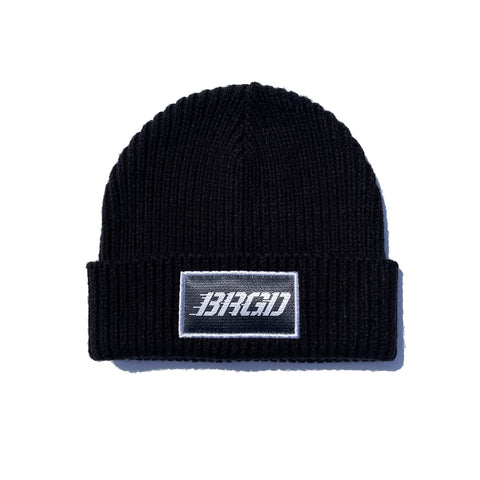 Motion BRGD Logo Knit Cap - Black