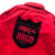 Skeleton Shield Logo Coach Jacket - Red/Black - M
